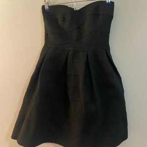 B. Darlin Strapless black dress